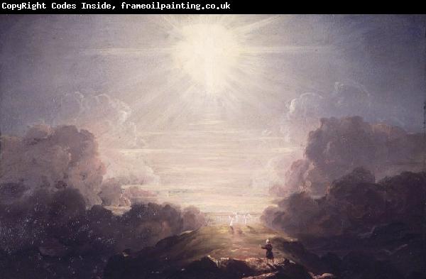 Thomas Cole Study for The Cross and the World